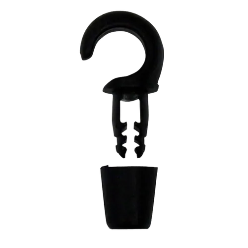 Shock Cord Hook 3-5mm 2 Part