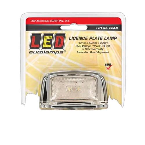 Licence Plate Lamps 35CLM