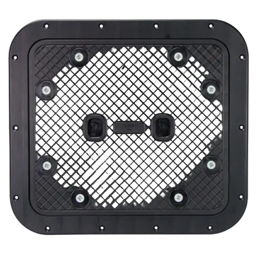 Ceredi Hatch Black Acetalic 510mm x 460mm Heavy Duty / Water Tight