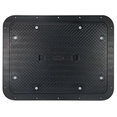 Ceredi Hatch Black Acetalic 743mm x 578mm Heavy Duty / Water Tight