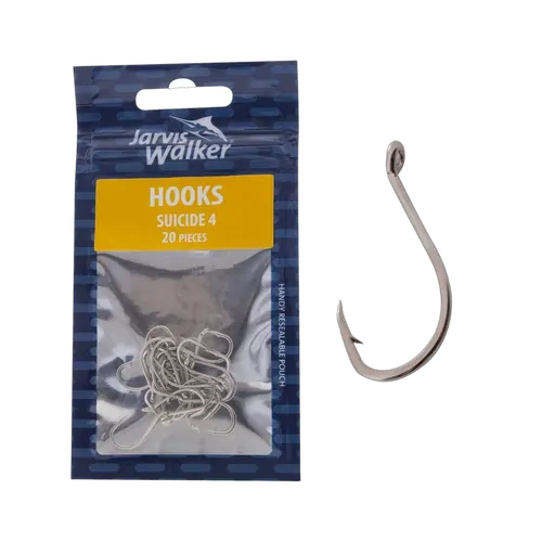 Octopus Nickel Hooks - Sz 4 - PK/20