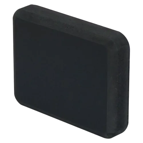 Stern Pad Std Black 4.5" x 3.5" x .75" Vhb Adhesive