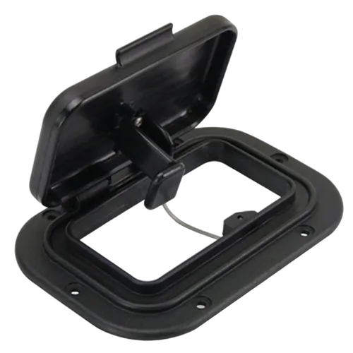 Scupper/Vent Nylon Large Black