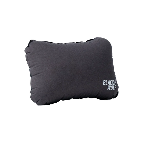 Black Wolf Comfort Pillow Black