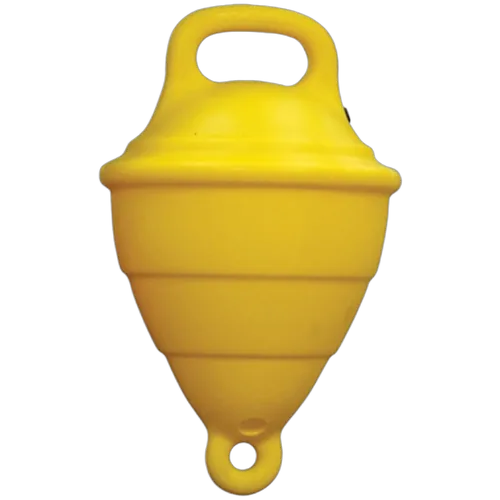 Buoy Polyethylene 250mm Yellow Hollow With Handle