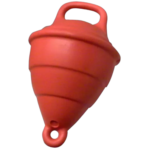 Buoy Polyethylene 250mm Red Foam Filled With Handle