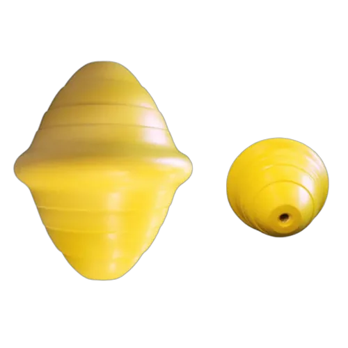 Buoy Polyethylene 600mm Yellow Foam Filled Beehive