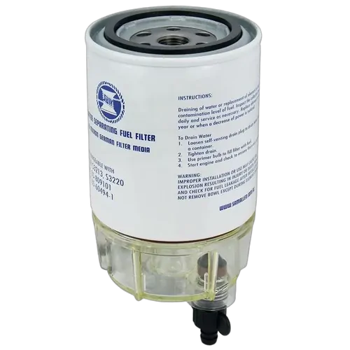 Fuel Filter Element & Bowl Mercury 10 Micron