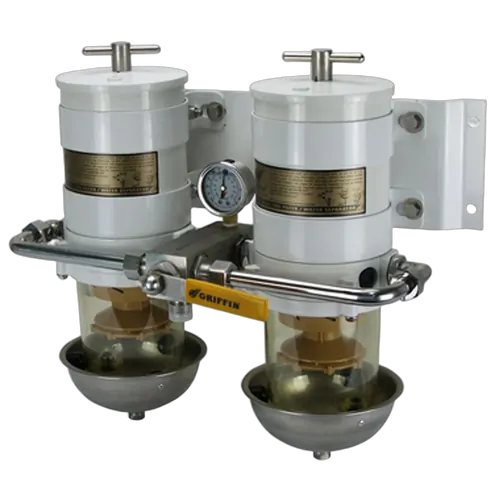 Griffin Diesel Filter Kit GTB341 Dm Double Manifold Bowl & Sheild