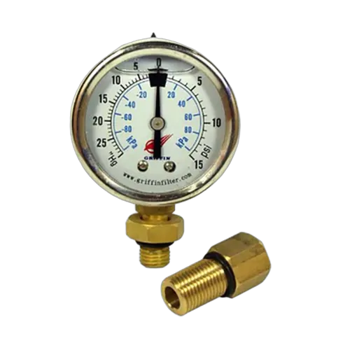 Griffin Diesel Filter Pressure Guage Dm Double Manifold