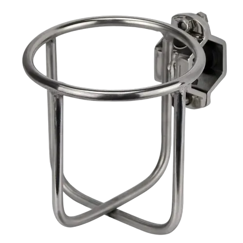 Drink Holder Stainless Steel 85mm Rail Mount