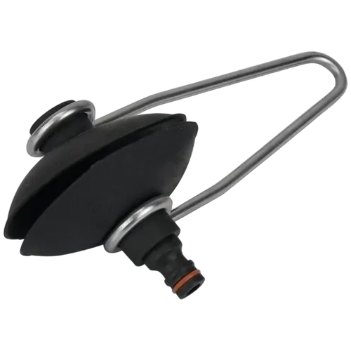 Relaxn Oval Ear Muff Flusher Stainless Steel Frame