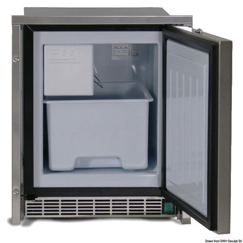Isotherm Ice Maker White Inox Low Profile