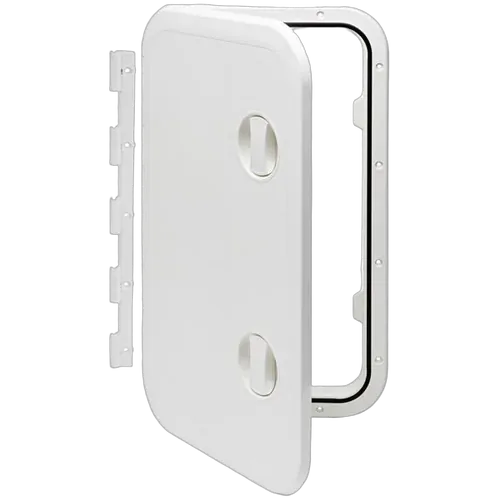 Can-Sb Access Hatch 606mm x 357mm White Removable Hinge
