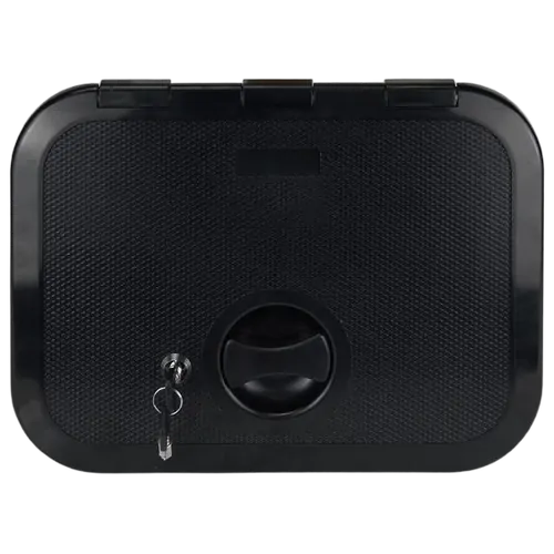 Hatch Access 375mm x 280mm Black Europa Lock