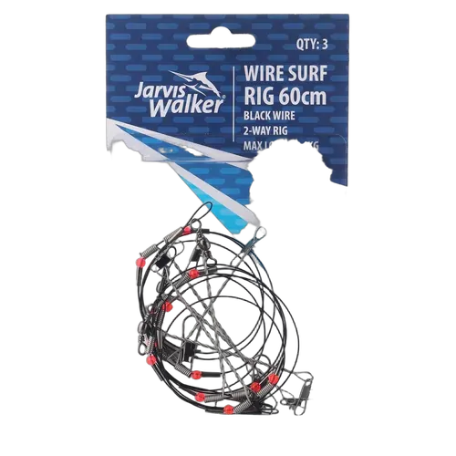 JW Black Wire 2-Way Rig 60cm - PK/10