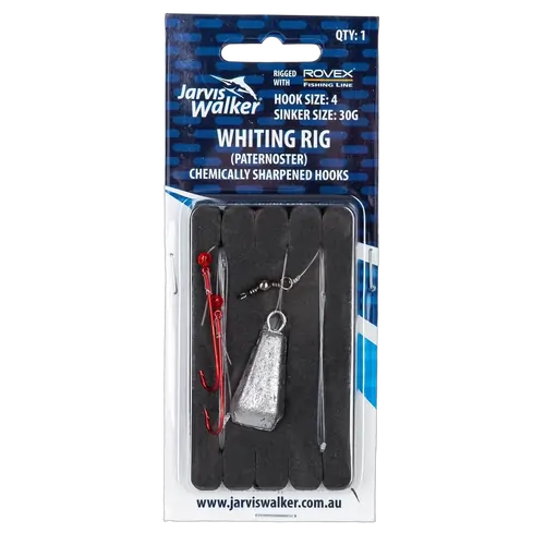 Whiting Rig With Chemically Sharpened #4 Hook