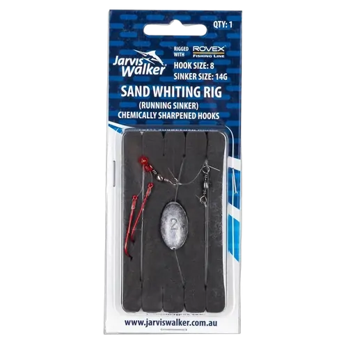 Sand Whiting Rig With Chemically Sharpened #8 Hook