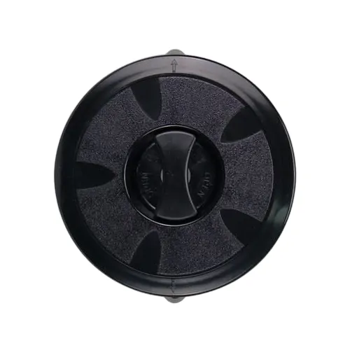 Ceredi Hatch Round 200mm Black Nautylus