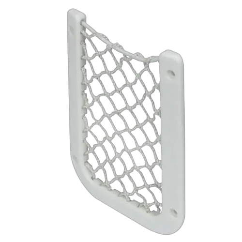 White Mobile Phone / Pda Net Holder 126mm x 98mm