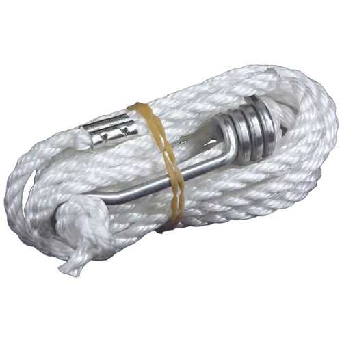 Supex Double Guy Rope Kit - 6 mm Rope, Metal Slides