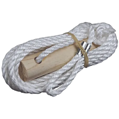 Supex Single Guy Rope Kit - 6 mm Rope, Hd Wood Slide