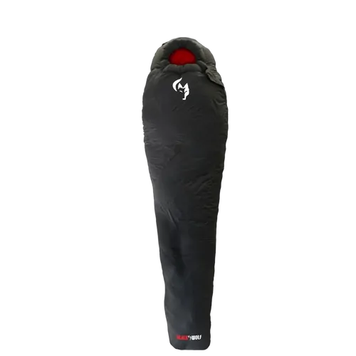 Black Wolf Pro Series Mens M10 Jet Black/True Red