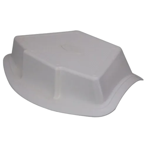 Ceredi White PVC Bow Step 460 x 340mm