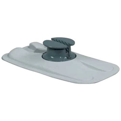 Bollard Round Suit Inflatable Boat Light Grey PVC