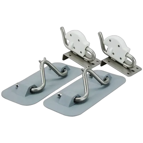 Ceredi White Snap Davits PVC Set