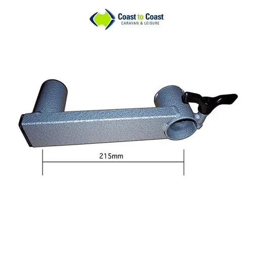 Coast To Coast Wineglass Extension In Grey Hammertone. 2-Extl 215mm