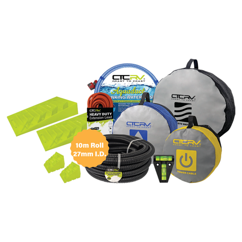 Coast to Coast Rv Essentials Caravan Starter Kit With 27mm Waste-Hose - V2