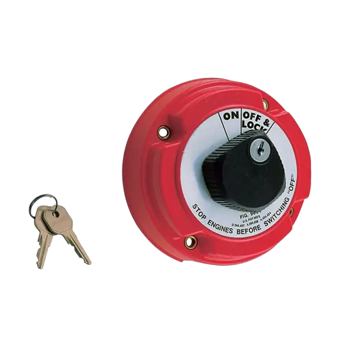 Perko Medium Duty Battery Switch On-Off Lockable 250A