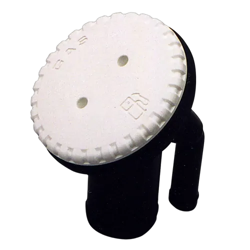 Perko - Vented Deck Filler Angled White Plastic 38mm Gas