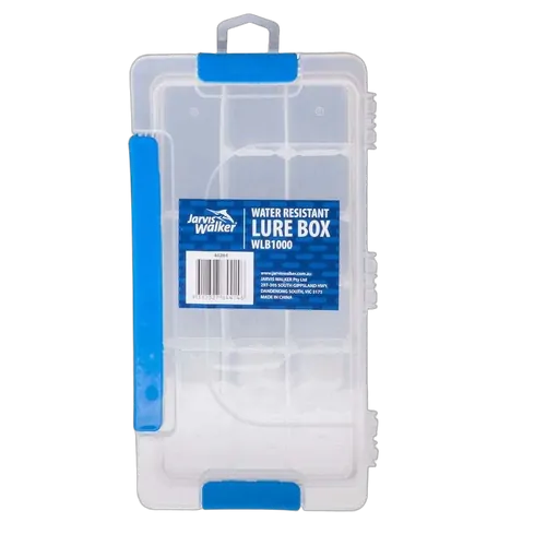 Water Resistant Lure Box 1 12.5cm (W) x 23.5cm (L) x 3.5cm (D).