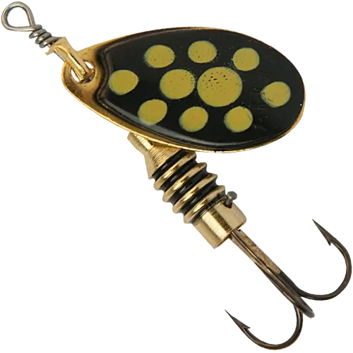 Celta #2 -3g Spinner - Gold Black Yellow Dots