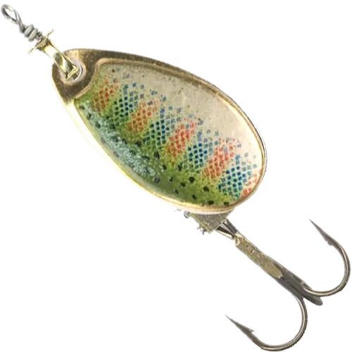 Celta #2 -3g Spinner - Gold Rainbow Trout