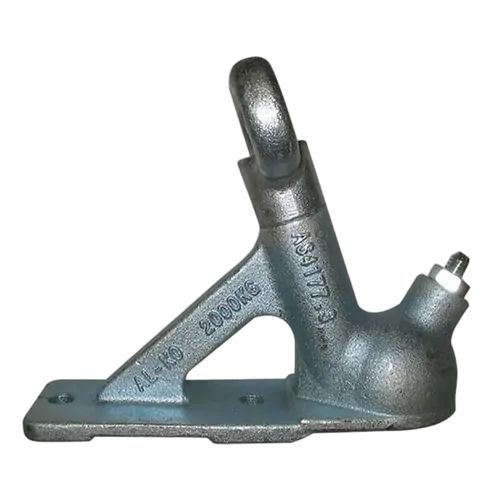 Alko 2 Hole Snap On Coupling-Plated. 2000kg 614062Pl