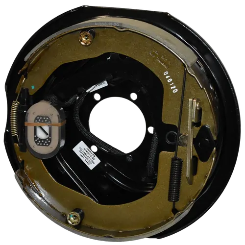 Lippert LCI Complete 12" L/H Elec-Brake Assy Plate