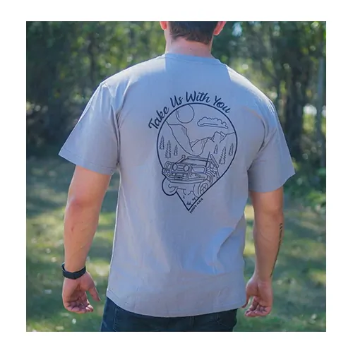 MSA Take Us With You Shirt Design Grey M