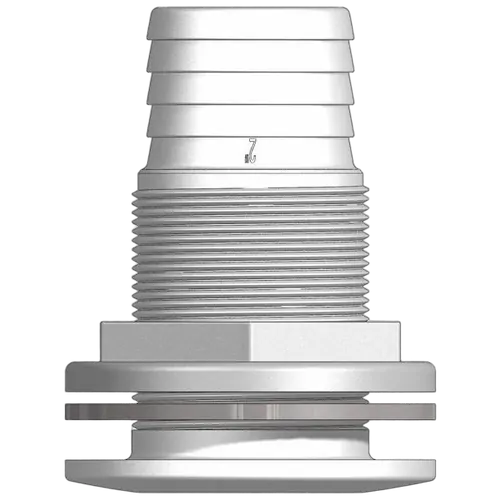 Skin Fitting 2" Bsp 50mm Tail White Trudesign