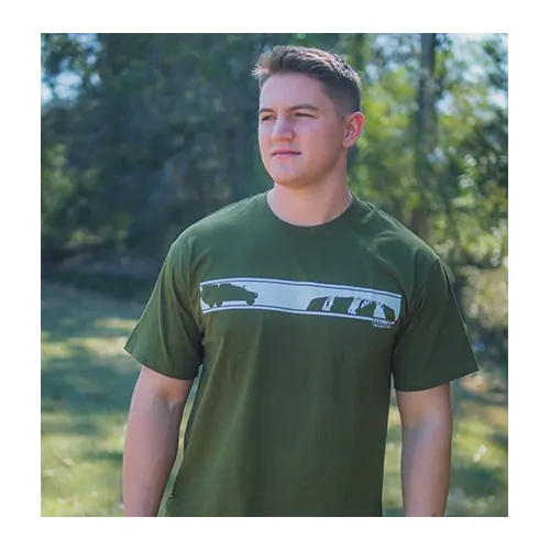 MSA 6X6 Shirt Design Green L