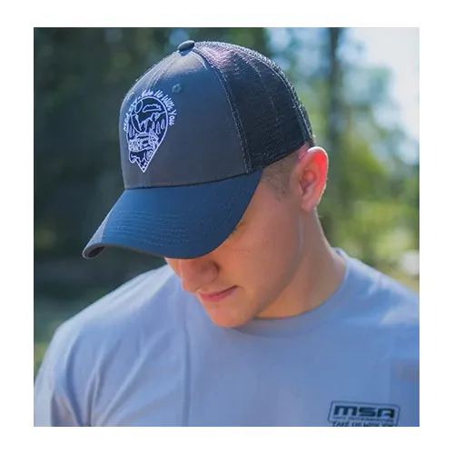 MSA Dark Grey Truckers Cap 1 Size Fit All