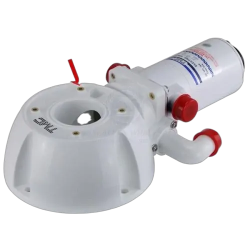 Motor macerator base TMC 12V with brass screw insert t/s STD only