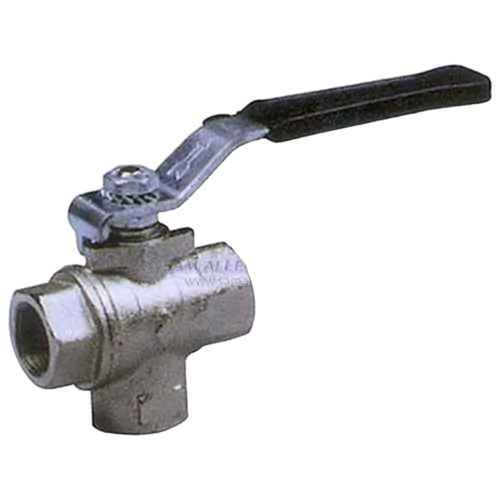 Ball Valve L/port 1 1/2" bsp CP