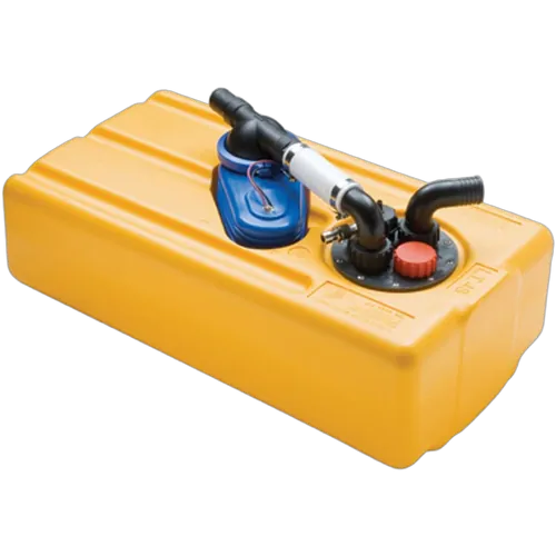 Can-SB Black Waste Tanks With Self Priming Pump - 12V 48Ltr