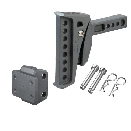 CURT Rebellion XD ShockDrop Ball Mount (Pintle Attachment Kit)