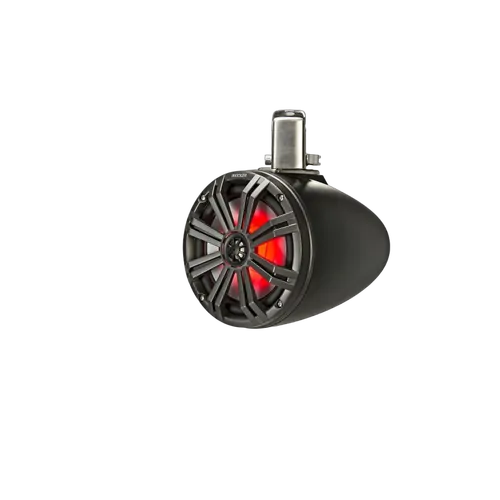 Kicker Marine 8" LED Marine Tower System (Charcoal/Black)