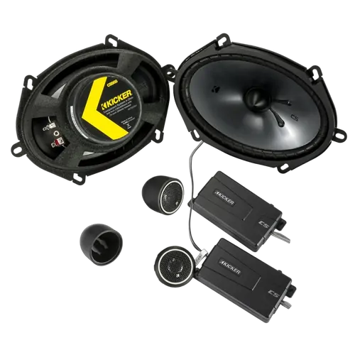 Kicker CSS684 CS-Series 6x8-inch Component Speakers