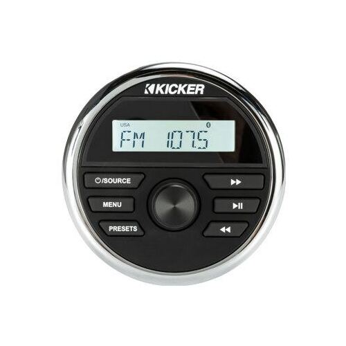 Kicker 46KMC2 Weather Resistant Media Centre Bluetooth AM/FM Digital Tuner